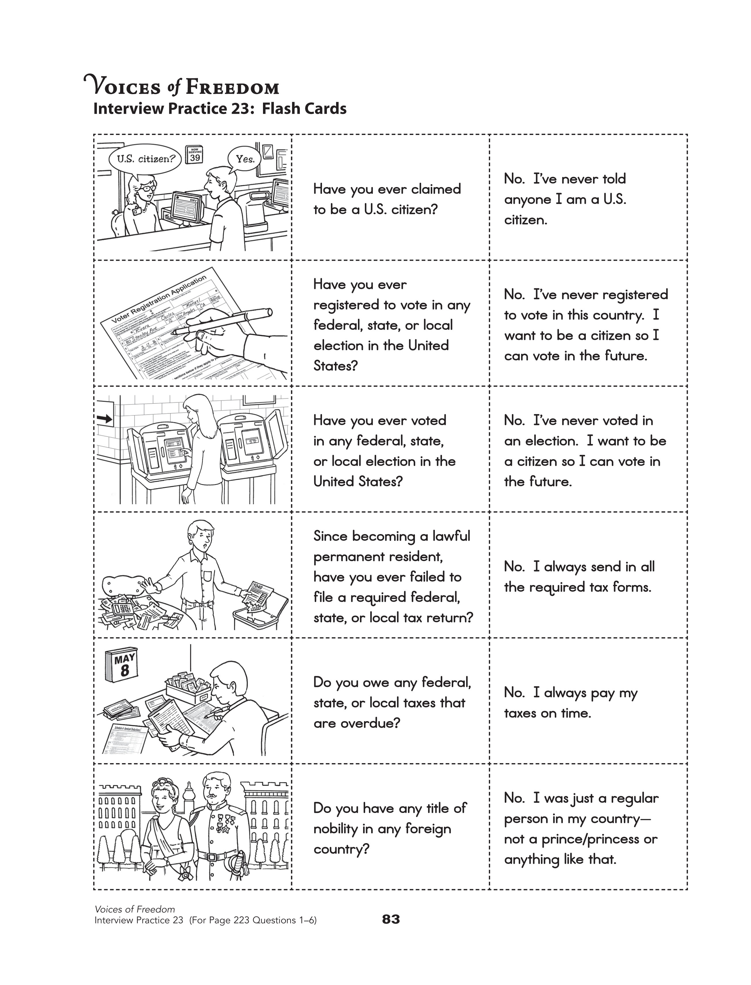 writing and reading test for citizenship